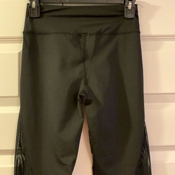 Lotus leggings size small black.  Detail sheer sections of the legs - Picture 2 of 7